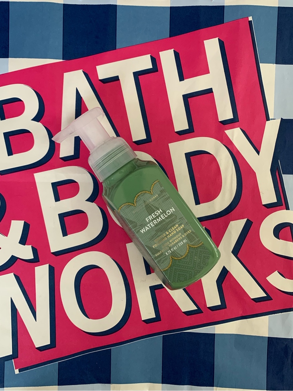 NWT Bath & Body Works Fresh Watermelon Foaming Hand Soap